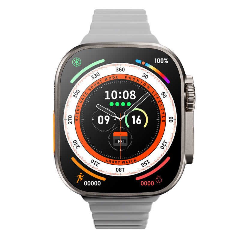 DaTeoy ZD8 Ultra Smart Watch Series 8 49mm Titanium Alloy Body 2.0" Retina Screen BT Call NFC ECG IP68 Waterproof Smartwatch Men