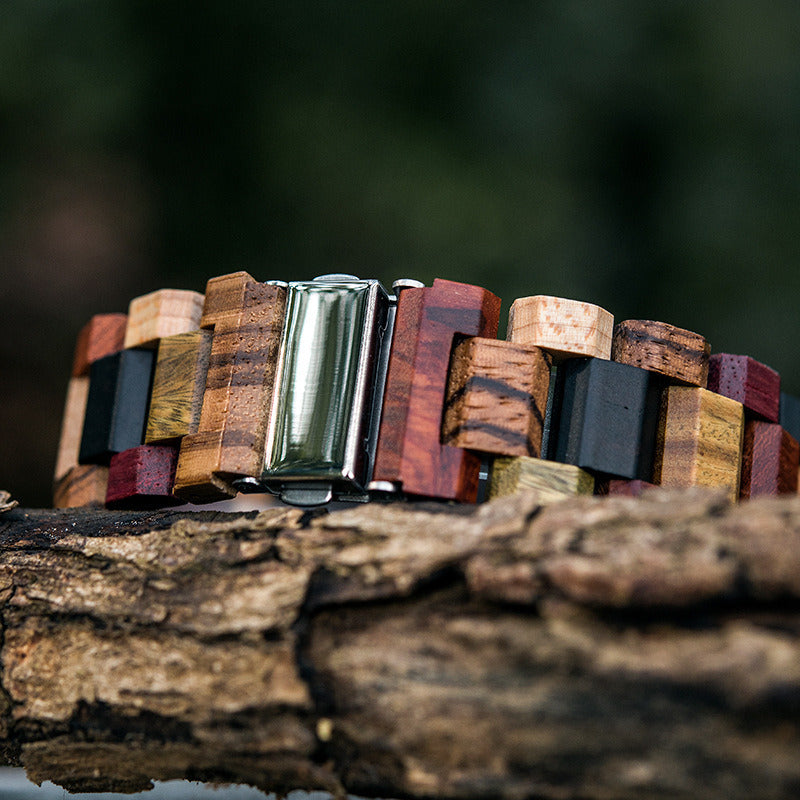 Creative Men's Wooden Quartz Watch