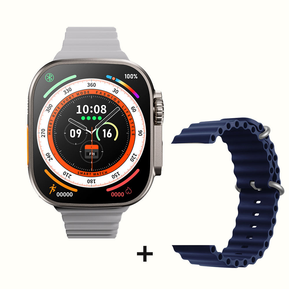 DaTeoy ZD8 Ultra Smart Watch Series 8 49mm Titanium Alloy Body 2.0" Retina Screen BT Call NFC ECG IP68 Waterproof Smartwatch Men