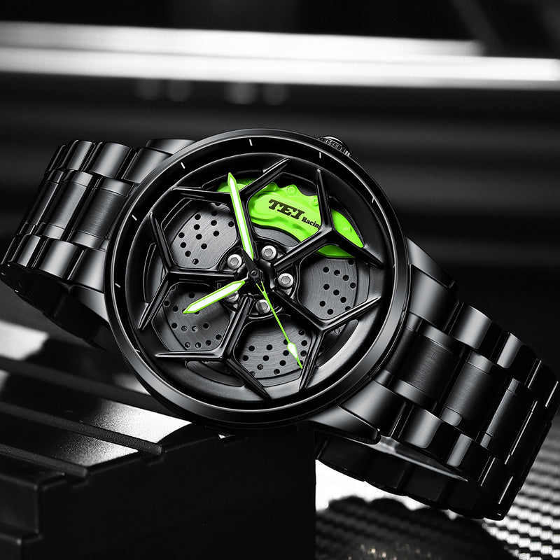 Men's And Women's Fashion Three-dimensional Hollow Modified Waterproof Watch