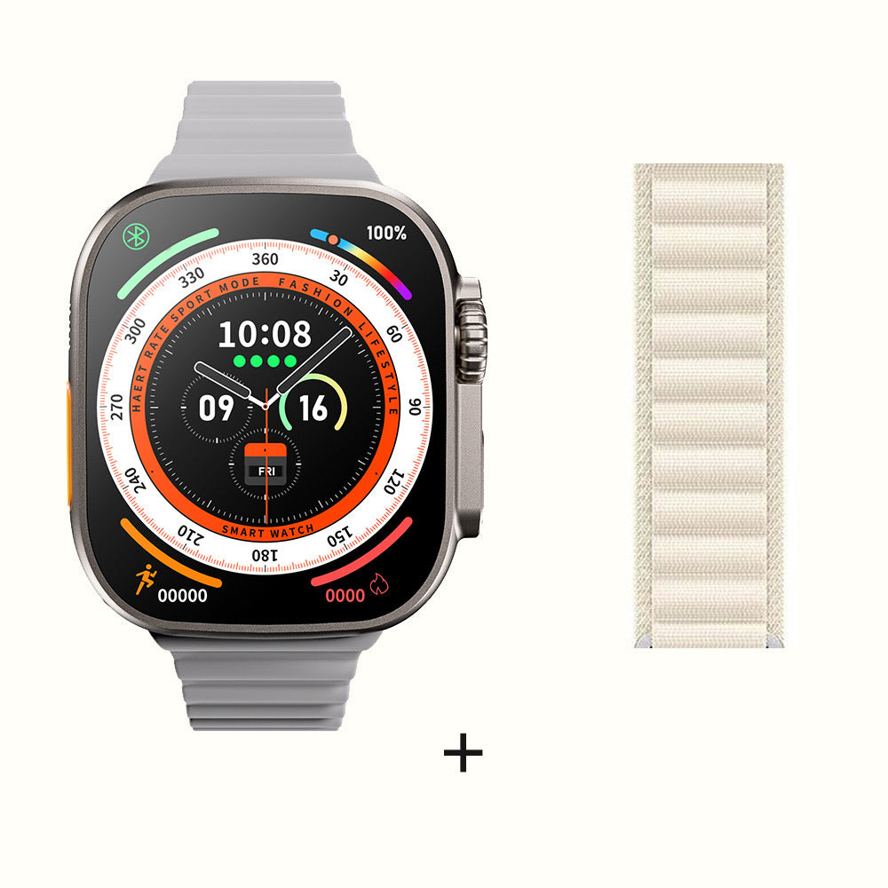 DaTeoy ZD8 Ultra Smart Watch Series 8 49mm Titanium Alloy Body 2.0" Retina Screen BT Call NFC ECG IP68 Waterproof Smartwatch Men