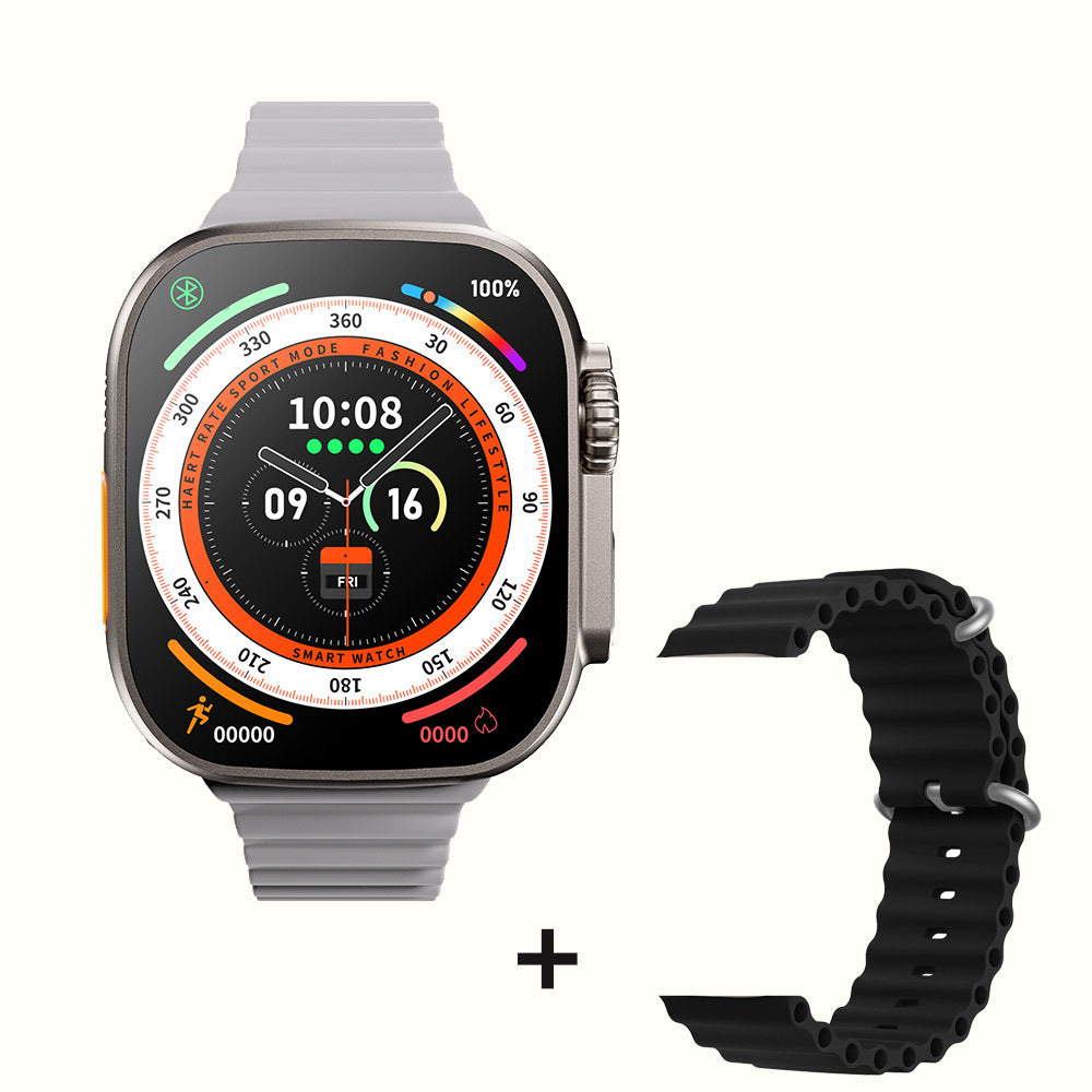 DaTeoy ZD8 Ultra Smart Watch Series 8 49mm Titanium Alloy Body 2.0" Retina Screen BT Call NFC ECG IP68 Waterproof Smartwatch Men