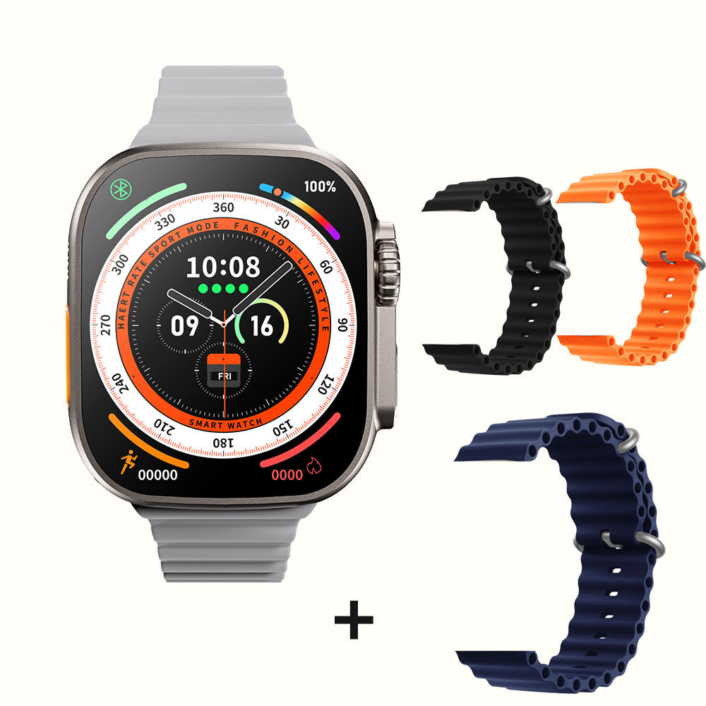 DaTeoy ZD8 Ultra Smart Watch Series 8 49mm Titanium Alloy Body 2.0" Retina Screen BT Call NFC ECG IP68 Waterproof Smartwatch Men