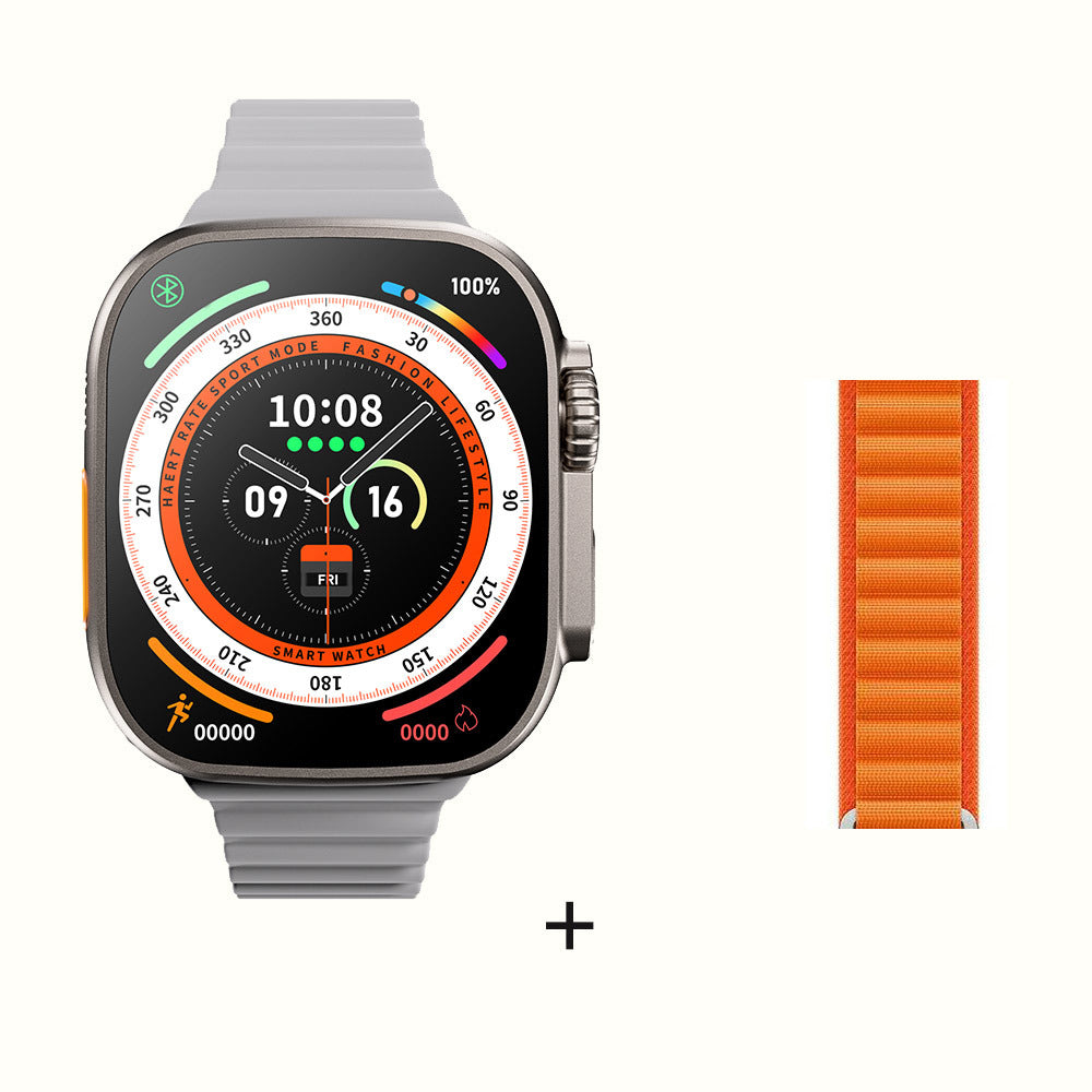 DaTeoy ZD8 Ultra Smart Watch Series 8 49mm Titanium Alloy Body 2.0" Retina Screen BT Call NFC ECG IP68 Waterproof Smartwatch Men