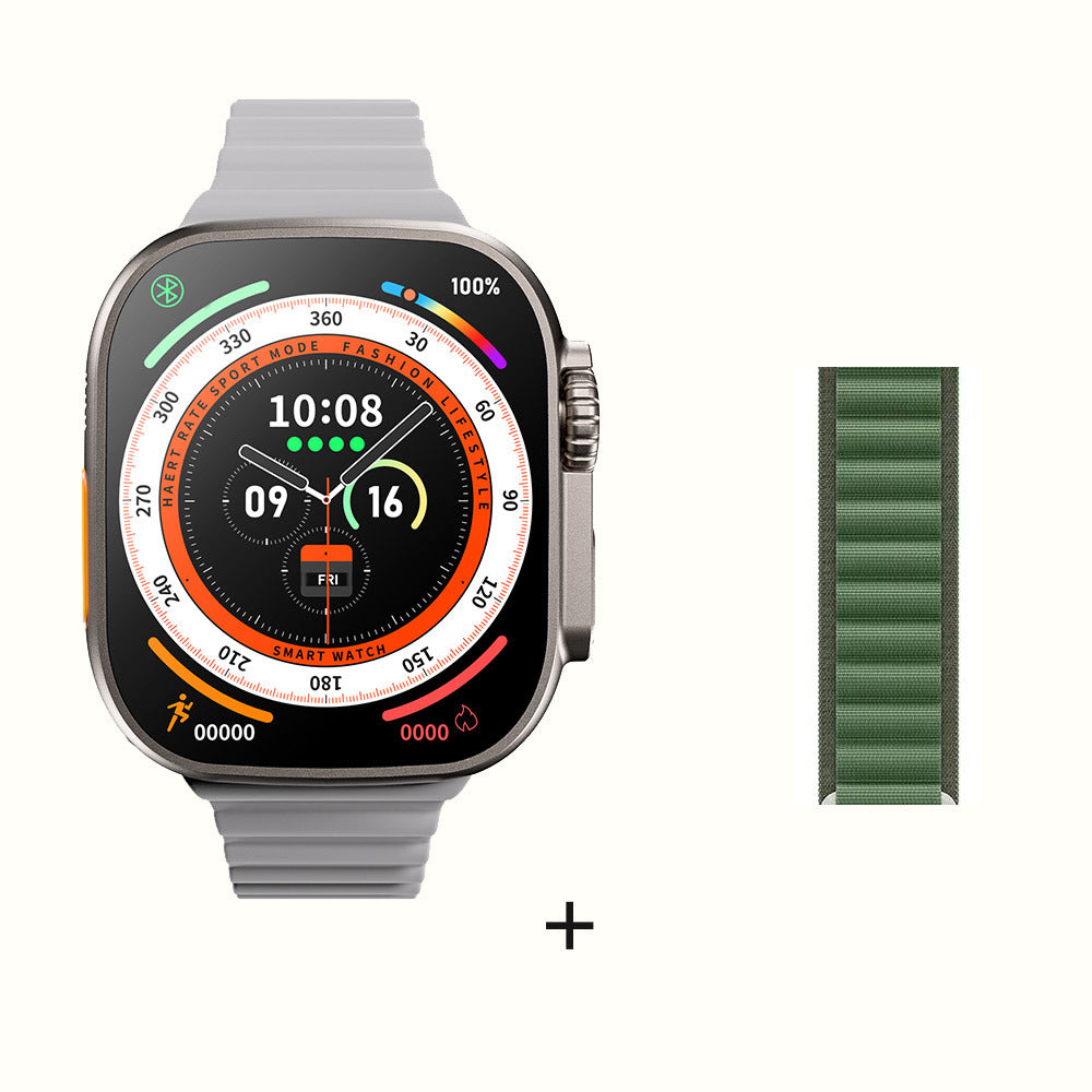 DaTeoy ZD8 Ultra Smart Watch Series 8 49mm Titanium Alloy Body 2.0" Retina Screen BT Call NFC ECG IP68 Waterproof Smartwatch Men