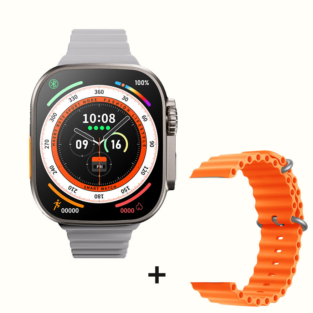 DaTeoy ZD8 Ultra Smart Watch Series 8 49mm Titanium Alloy Body 2.0" Retina Screen BT Call NFC ECG IP68 Waterproof Smartwatch Men