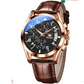 OLEVS Luxury Mens Watches Waterproof Luminous Quartz