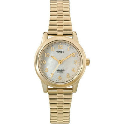 Timex Women's Essex Avenue Gold Stainless Steel Expansion Band Watch