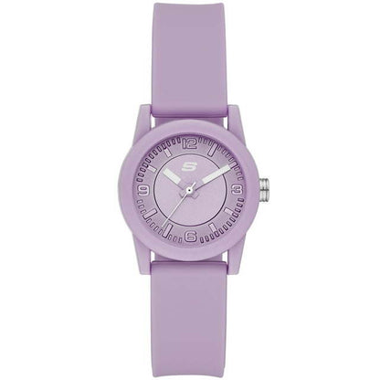 Skechers Women's Analog Silicone Lavender Watch (SR6214W)