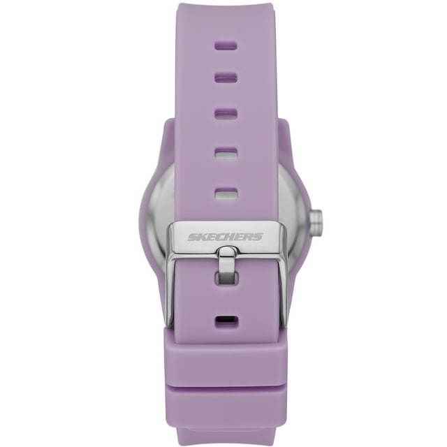 Skechers Women's Analog Silicone Lavender Watch (SR6214W)