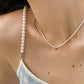 Women's Light Luxury Niche Rice Grain Freshwater Pearl Necklace