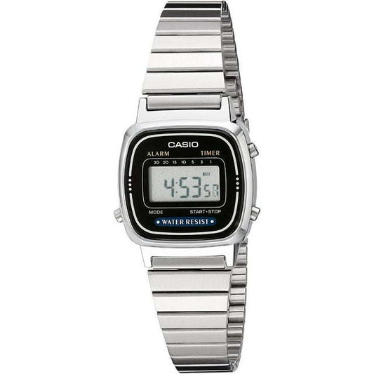 Casio Women's Classic Stainless Steel Digital Watch LA670WA-1