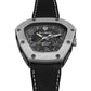 Tonino Lamborghini Men's 'SPYDERLEGGERO' Skeleton Dial Black Leather Strap Automatic Watch TLF-T06-1