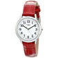 Timex Women's Easy Reader 30mm Red Croco Pattern Leather Strap Watch