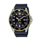 Casio Men's Dive Style Watch, Black-Gold MDV106G-1AV