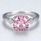 Morganite 925 Sterling Silver Ring