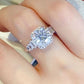 3 Carat Moissanite 925 Sterling Silver Ring