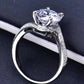 Keep Your Eyes On Me 3 Carat Moissanite Ring