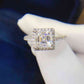 2 Carat Moissanite 925 Sterling Silver Ring