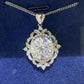 5 Carat Moissanite 925 Sterling Silver Necklace