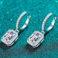 Moissanite 925 Sterling Silver Drop Earrings