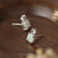 4-Prong Opal Stud Earrings