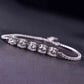 5 Carat Moissanite Lobster Clasp Bracelet