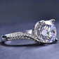 Keep Your Eyes On Me 3 Carat Moissanite Ring