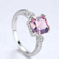 Morganite 925 Sterling Silver Ring