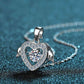 Moissanite 925 Sterling Silver Necklace