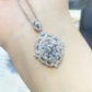 5 Carat Moissanite 925 Sterling Silver Necklace