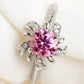 1 Carat Moissanite Flower-Shaped Ring