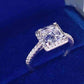 2 Carat Moissanite 925 Sterling Silver Ring