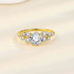 1 Carat Moissanite 925 Sterling Silver Ring