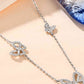 Moissanite Butterfly Shape Necklace