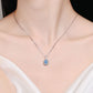 1 Carat Moissanite 925 Sterling Silver Necklace