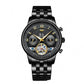 Automatic Mechanical Sun Moon Stars Business Men's Watch