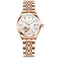 POEDAGAR Women Watches Fashion Rose Gold Stainless Stain Steel Ladies Watch Waterproof Quarzt Wristwatch Romatic Girlfriend Gift