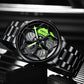 Men's And Women's Fashion Three-dimensional Hollow Modified Waterproof Watch