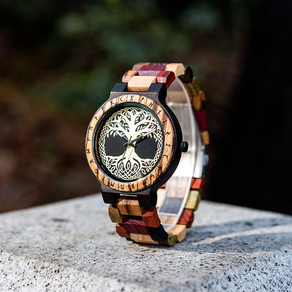 Creative Men's Wooden Quartz Watch