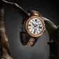 Men's Mechanical Watch Automatic Pure Wood Handmade