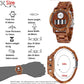Multi Functional Mechanical Men's Wooden Watch