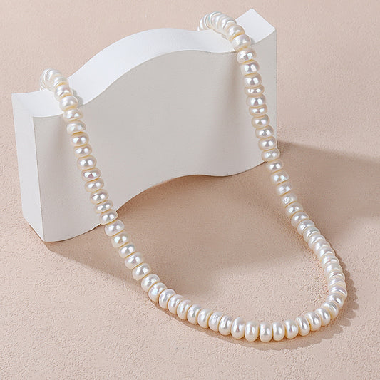 925 silver pearl necklace