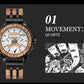 Sports Men's Watch Wood Suit Mechanical Feeling