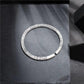 Totem Silver Bracelet 999 Pure Silver Retro Solid Men And Women Couple Bracelet Archaic And Simple Thai Silver Mobius