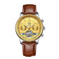 Automatic Mechanical Sun Moon Stars Business Men's Watch