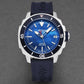 Alpina Women's 'Comtesse' Blue Dial Blue Rubber Strap Quartz Watch AL-240MPN2VC6