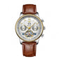 Automatic Mechanical Sun Moon Stars Business Men's Watch