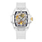 Men's Skeleton Automatic Mechanical Silicone Watch