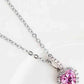 1 Carat Moissanite Heart Pendant Necklace